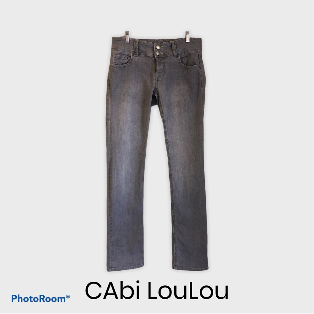 CAbi LouLou Smoke Wash Jeans - Size 2